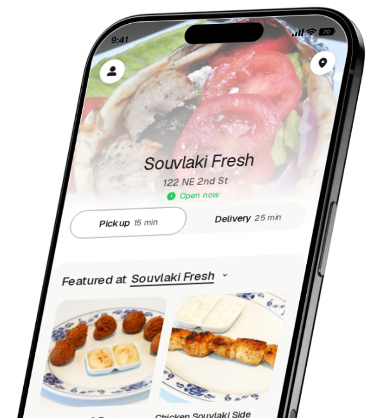 Souvlaki Fresh app preview